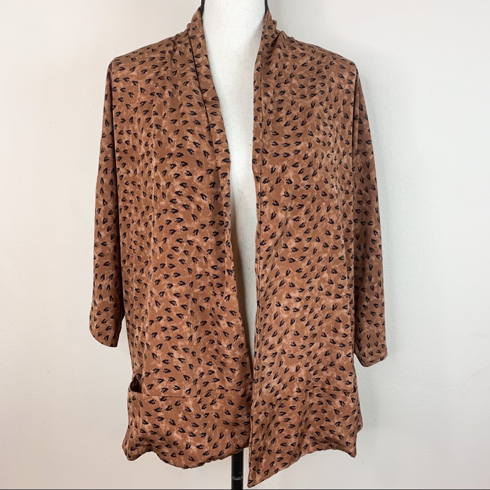 Audrey Open Front Shirt